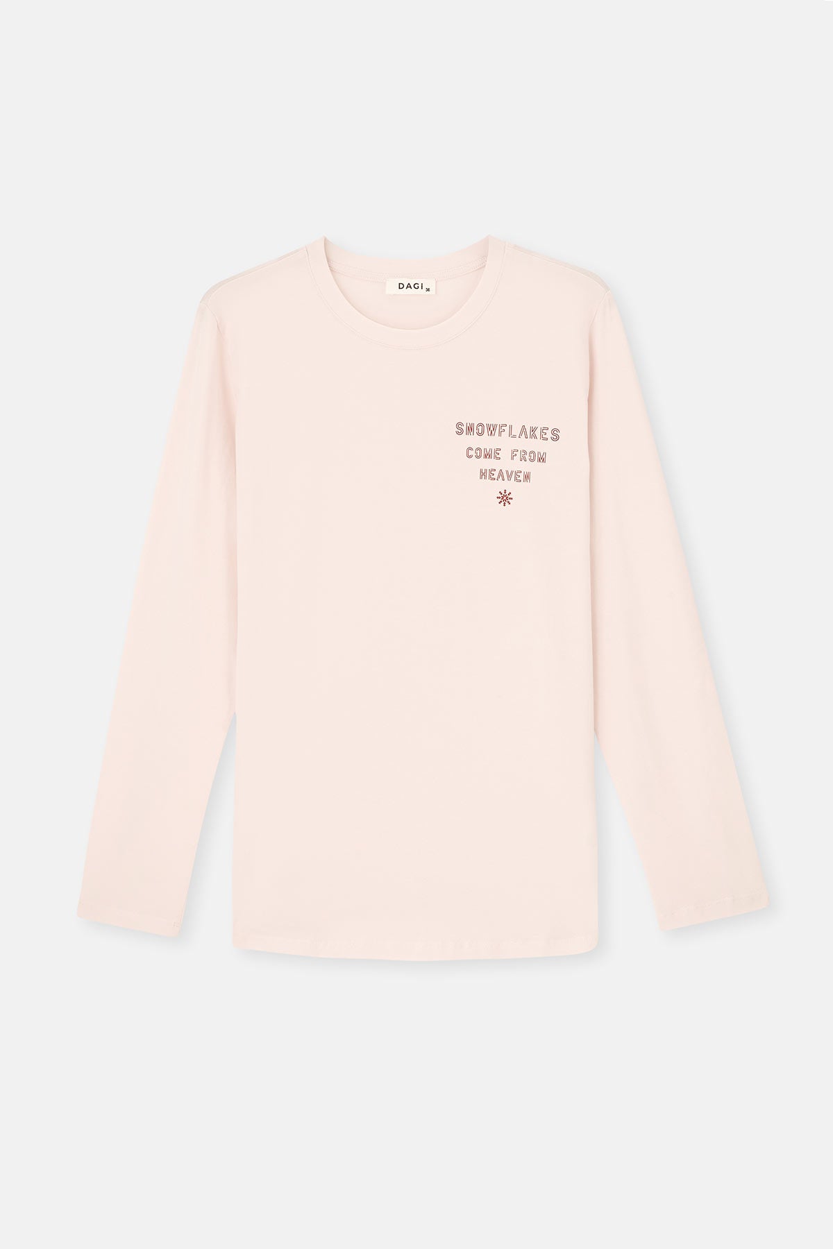 Ekru Uzun Kollu Pijama Takımı