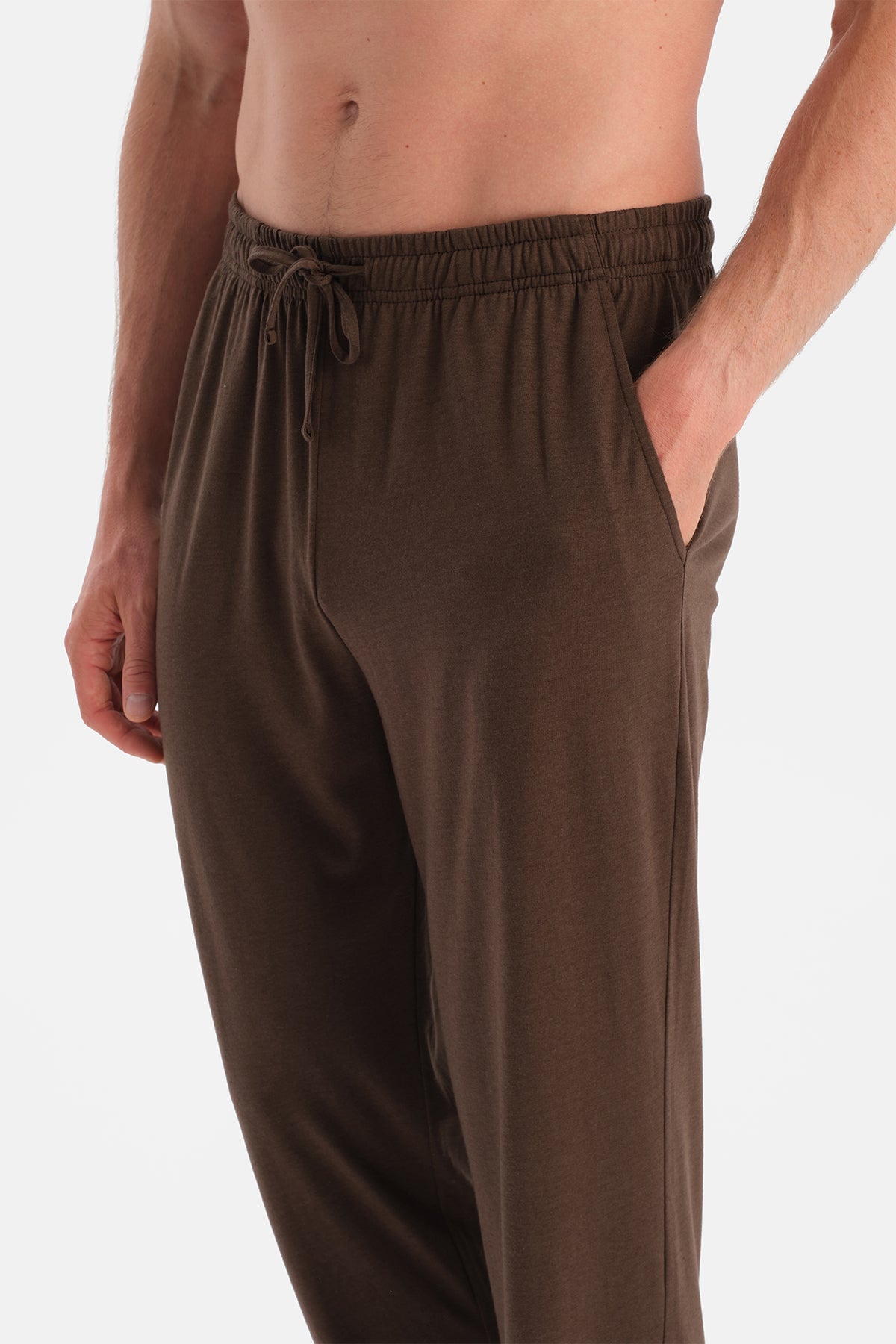 Gri Uzun Kollu Patlı Tişört Pantolon Takım