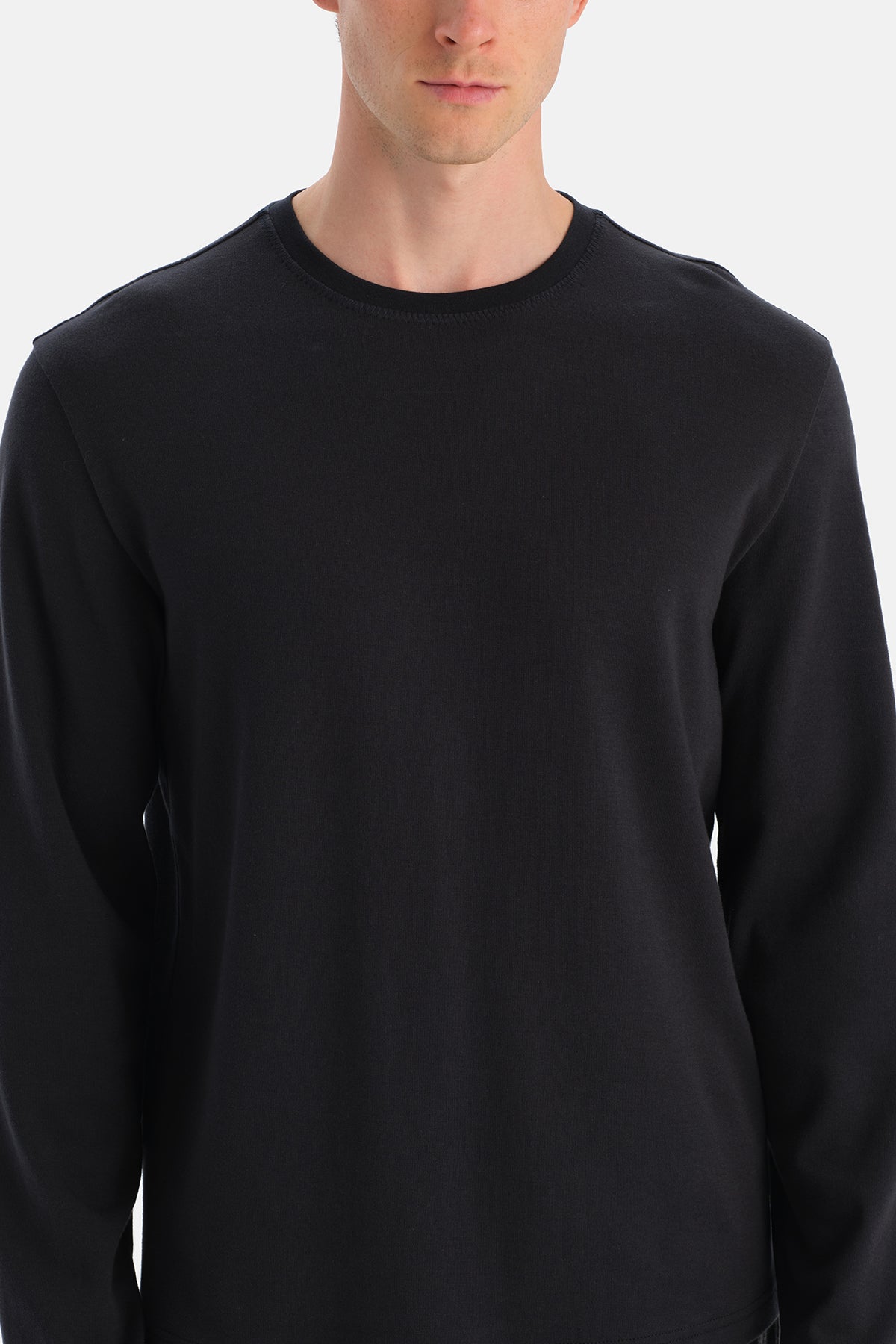 Koyu Yeşil Yaka Detaylı Tişört Pantolon Takım