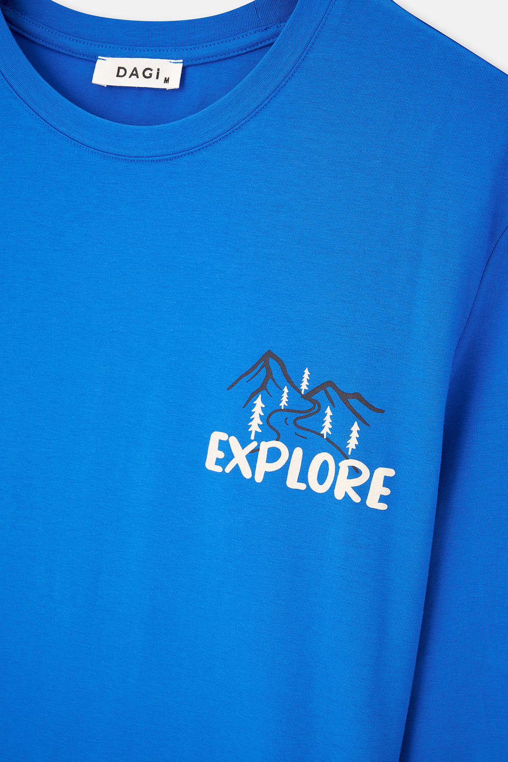 Mavi Erkek Uzun Kollu Pijama Takımı