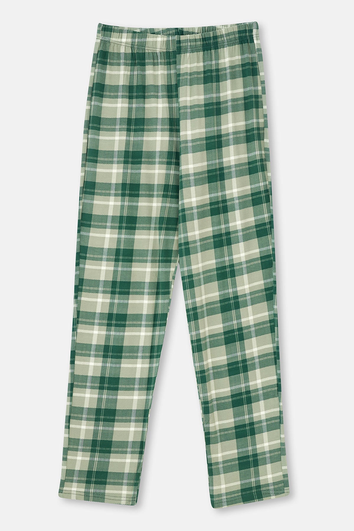 Yeşil Yeşil Erkek Uzun Kollu Pijama Takımı