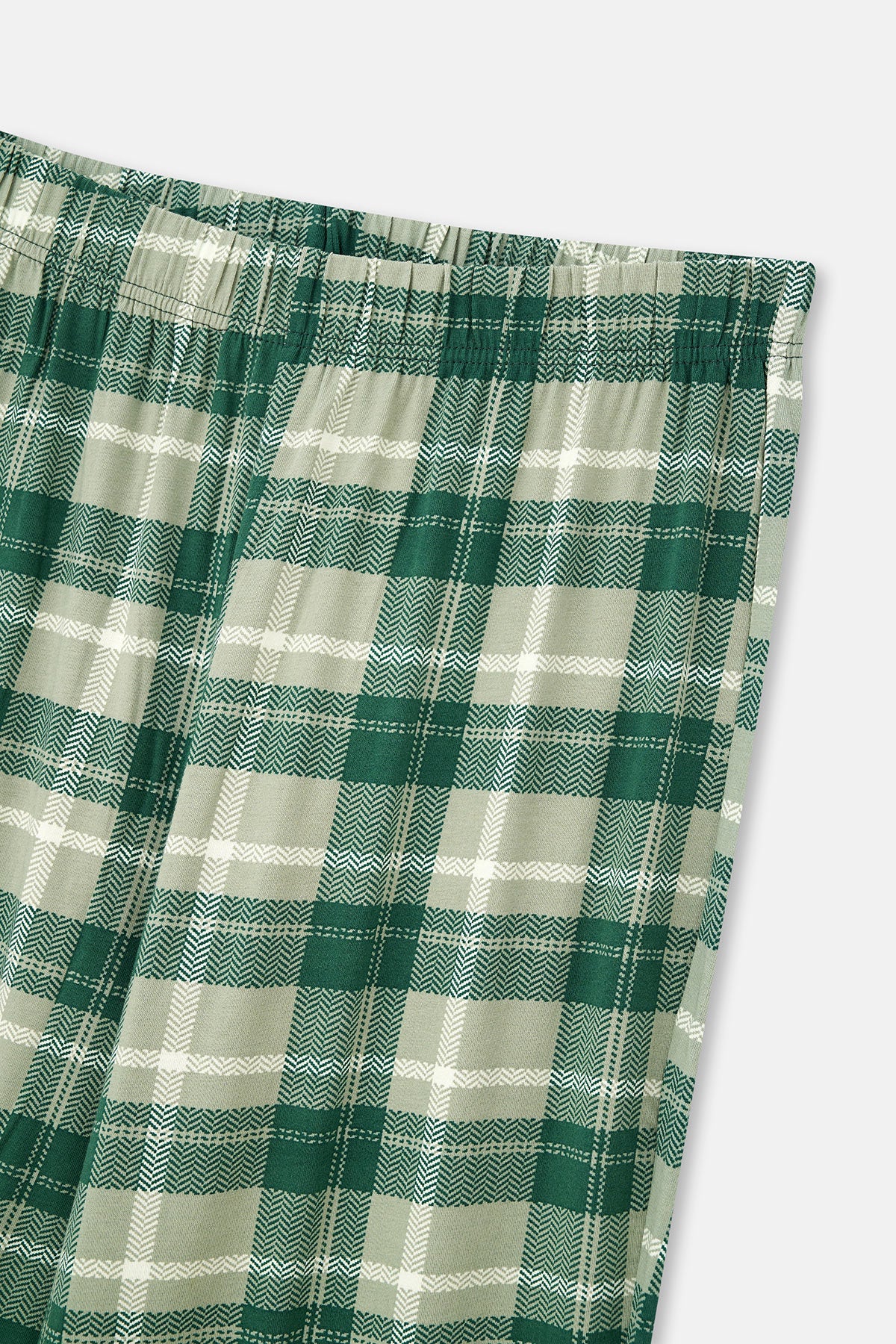 Yeşil Yeşil Erkek Uzun Kollu Pijama Takımı