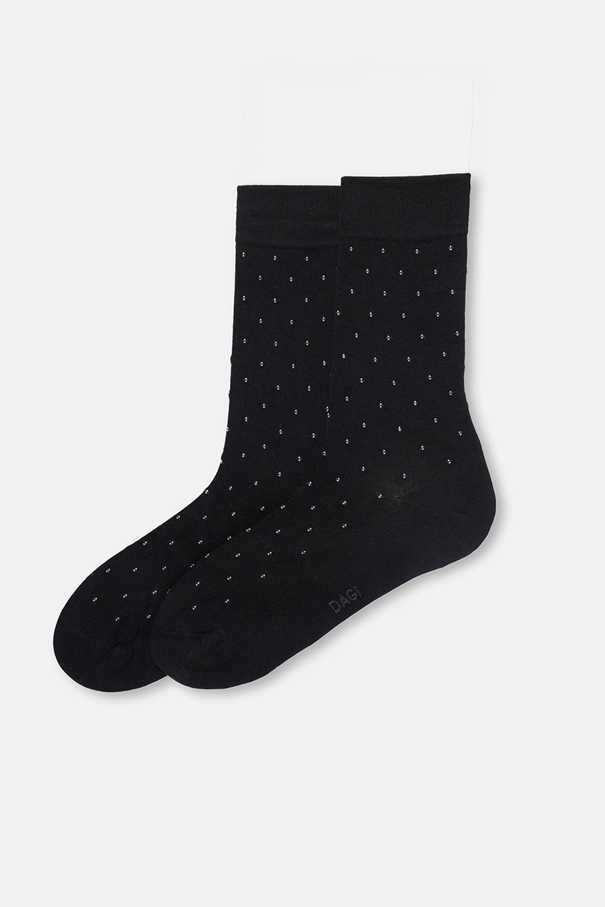 Bordo-Siyah Erkek 2'li Mini Desen Bambu Çorap
