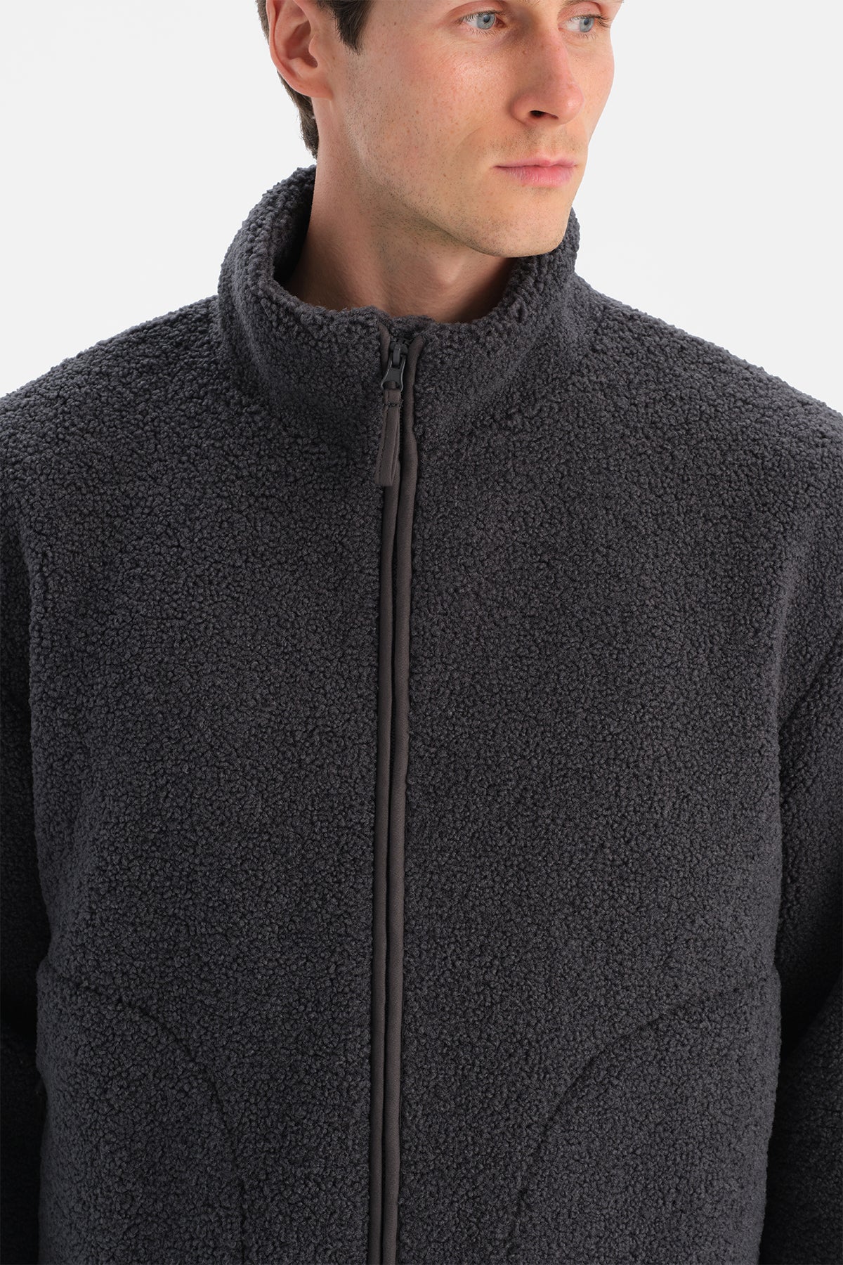 ERKEK FERMUARLI SWEATSHIRT