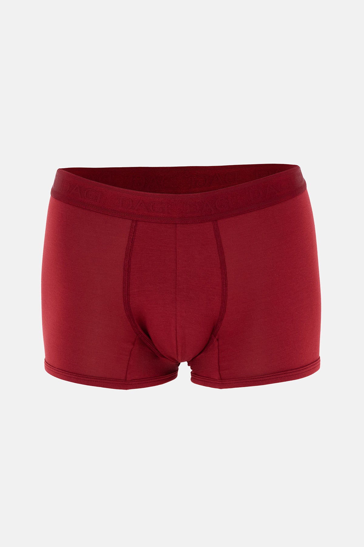 Kırmızı-Siyah 3'lu Desenli Micro Modal Boxer