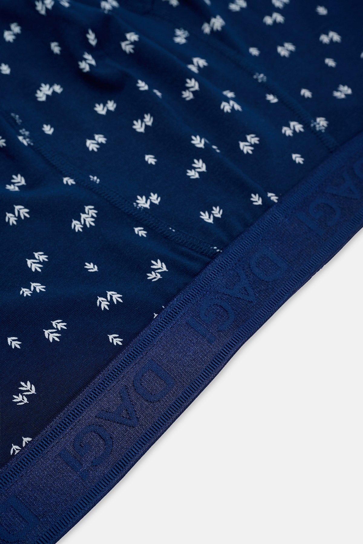 Lacivert Desenli Micro Modal Boxer