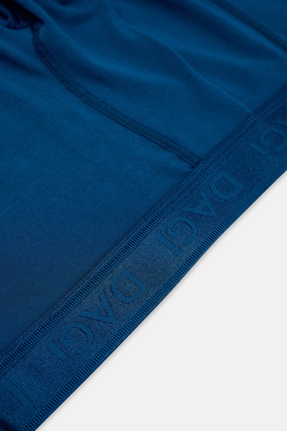 Açık Mavi-Mavi 3'lu Düz Micro Modal Boxer
