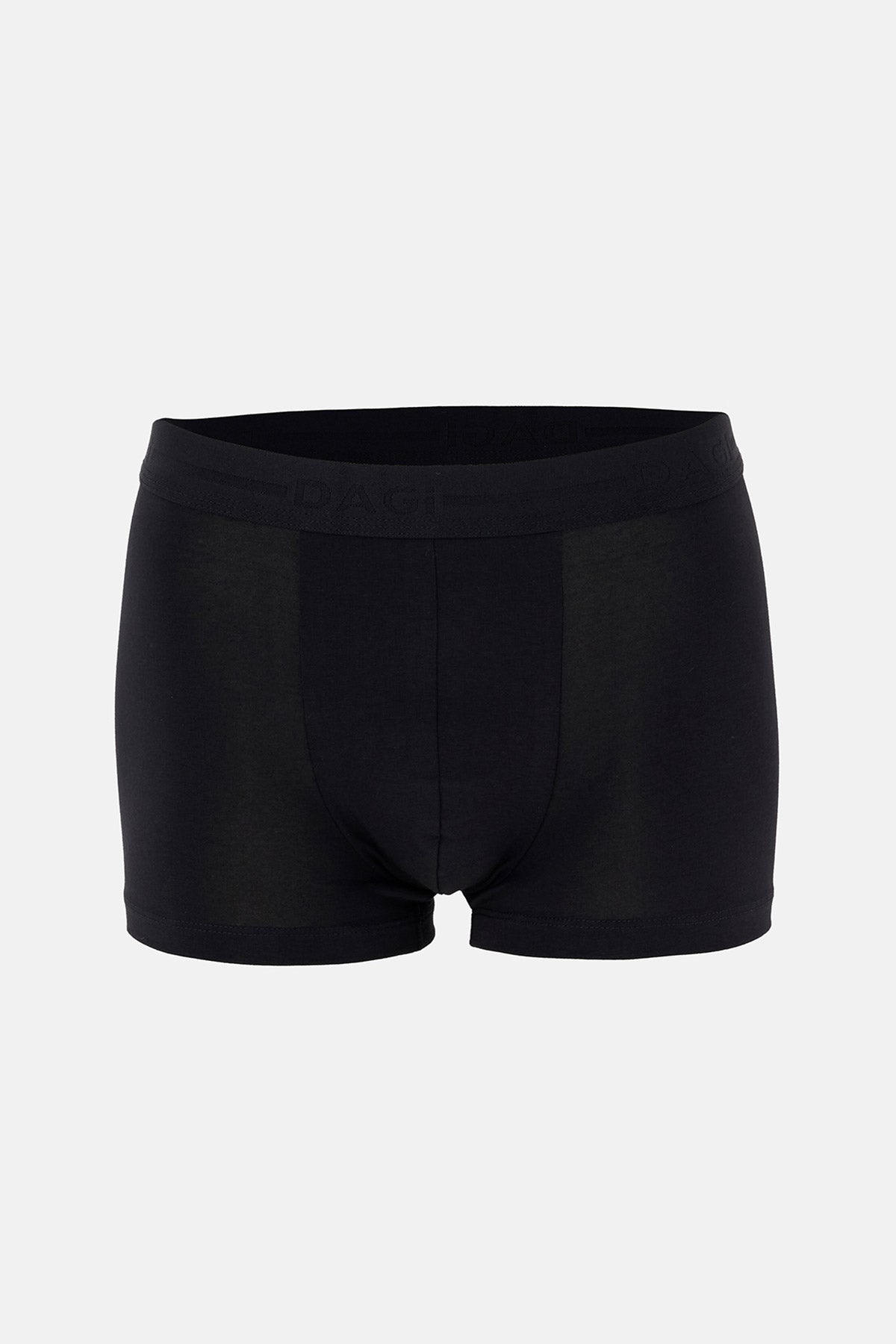 Siyah 2'li Desenli Pamuk Boxer