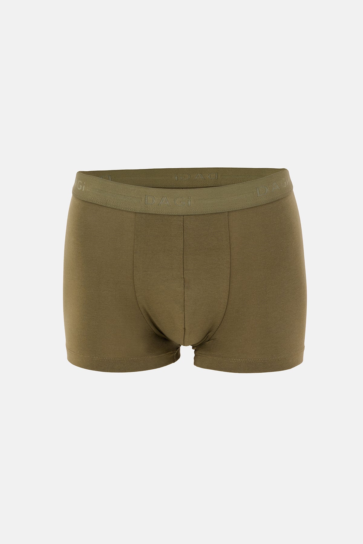 HAKİ-YEŞİL 2'li Desenli Pamuk Boxer