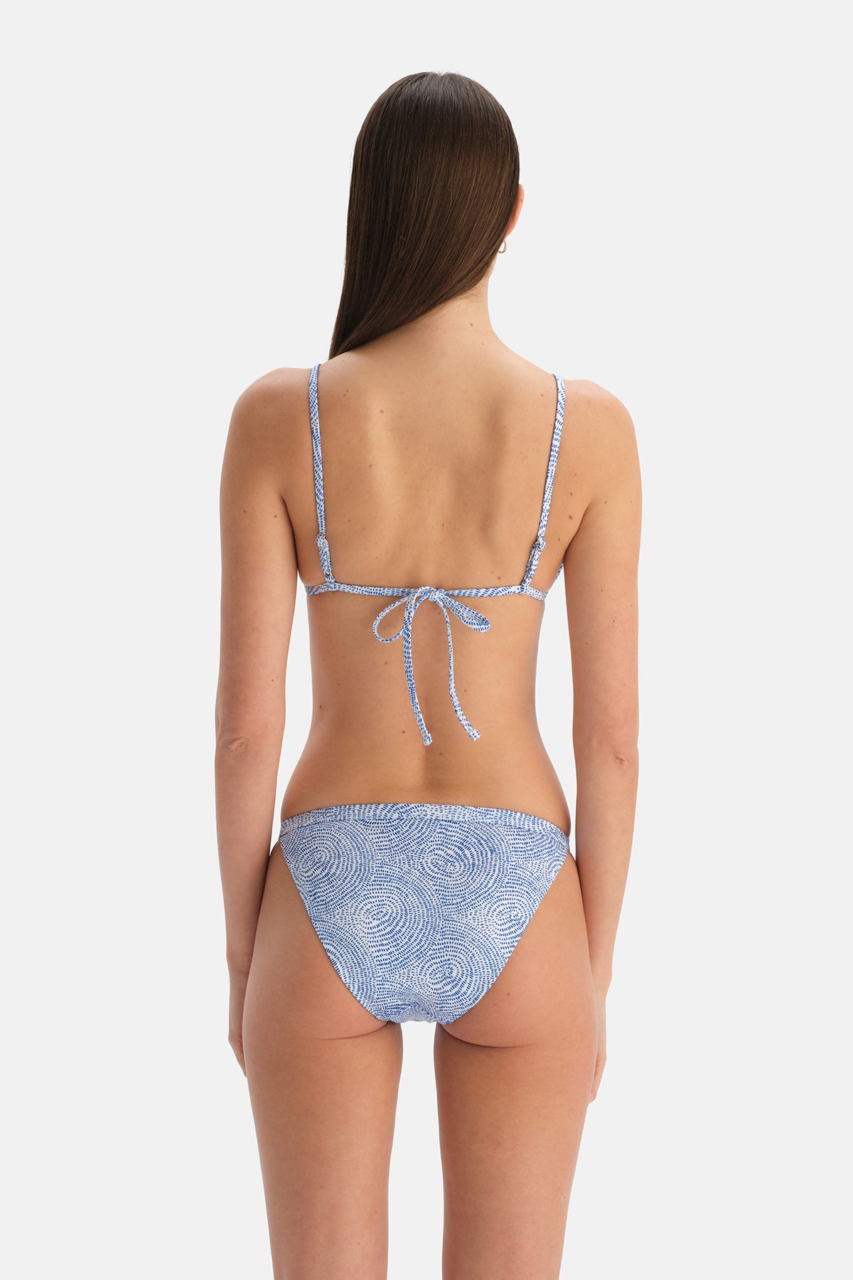 Multicolor Üçgen Bikini Üst
