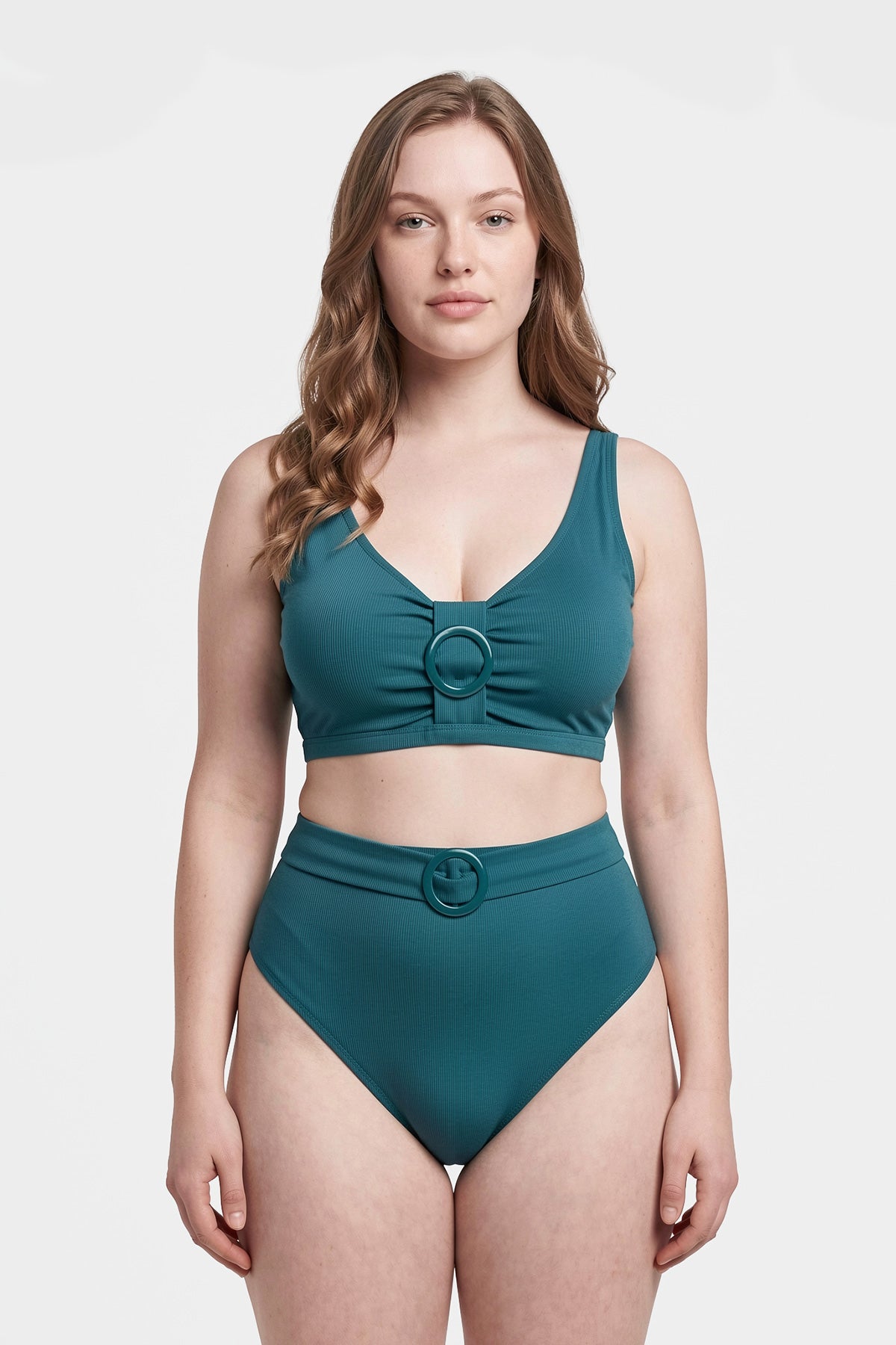 Yeşil Normal Bel Bikini Alt
