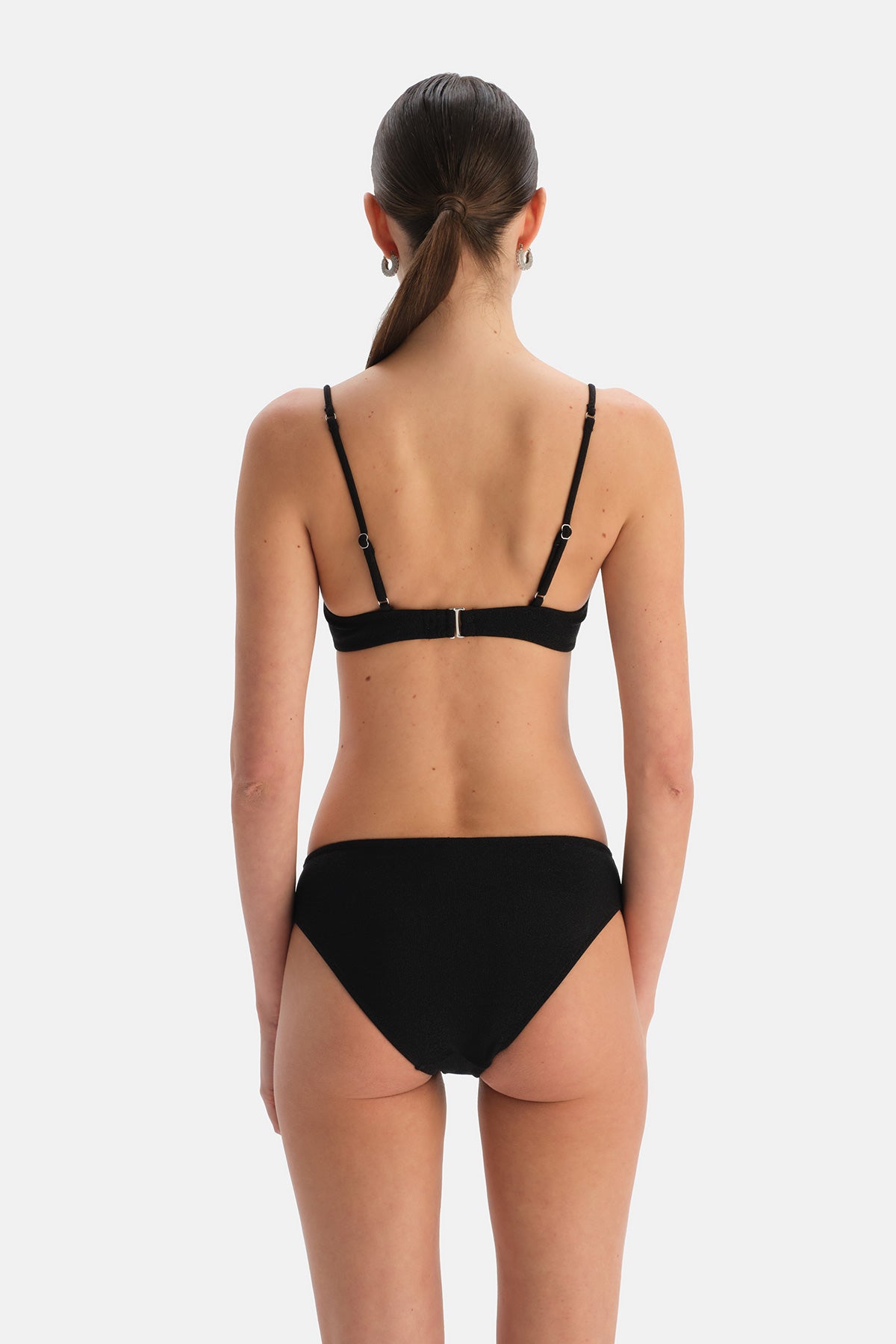 Siyah Normal Bel Bikini Alt