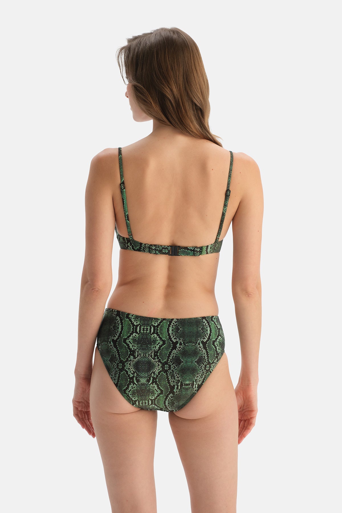 Multicolor Orta Bel Bikini Alt