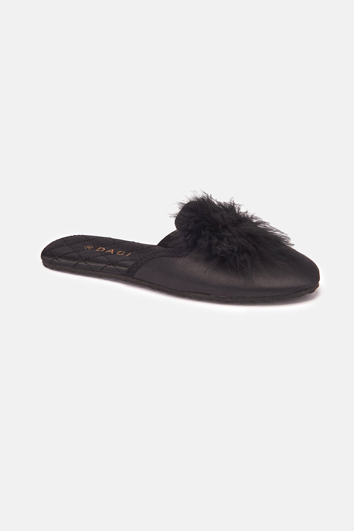 BLACK SLIPPER