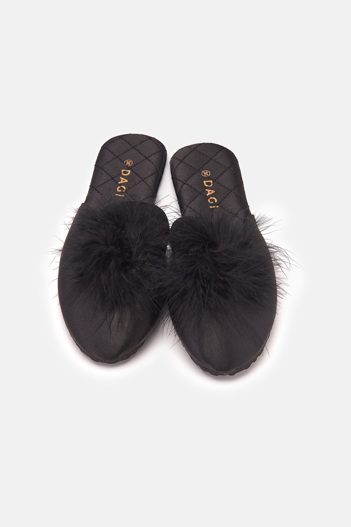 BLACK SLIPPER