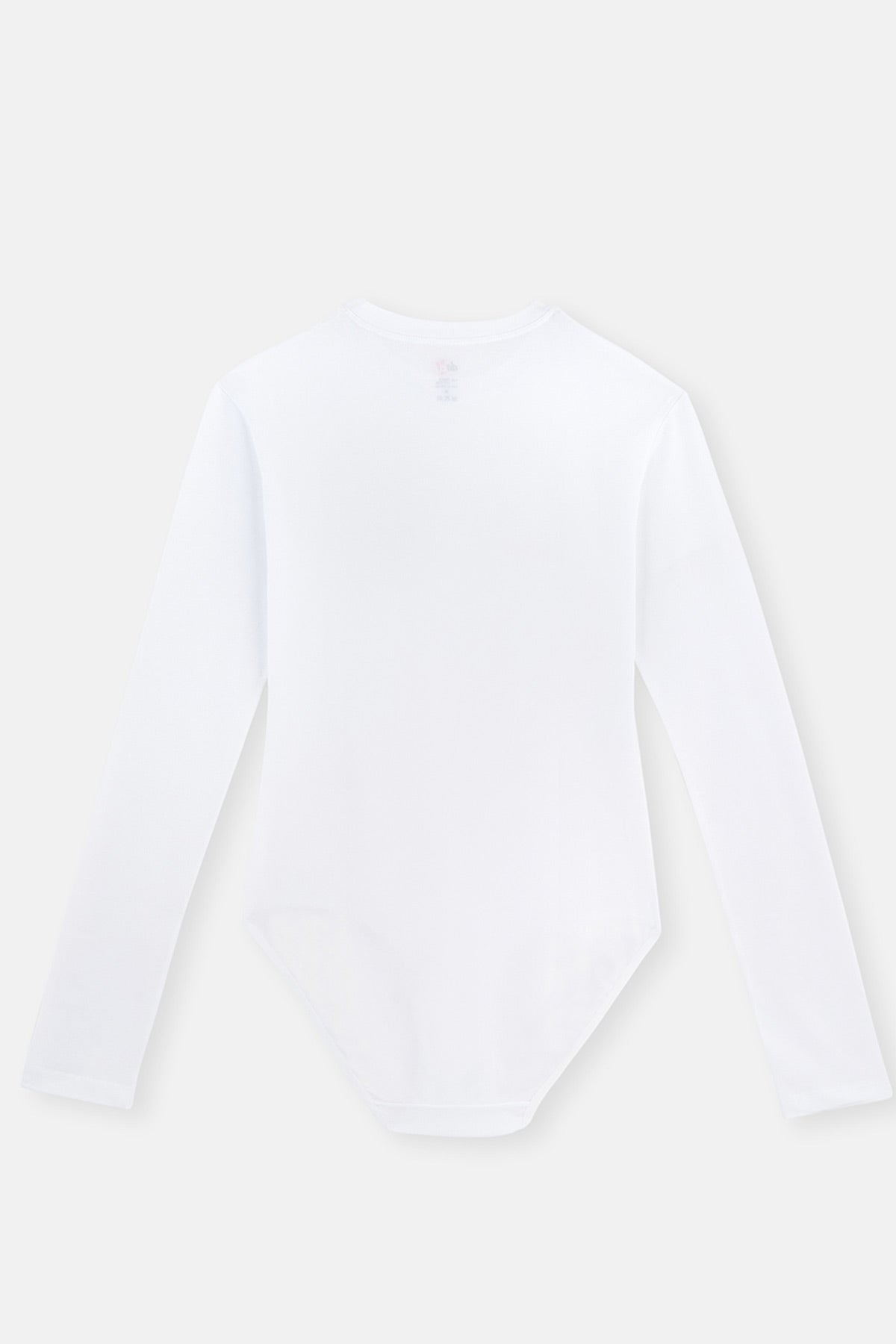 Beyaz Çıtçıtlı Body