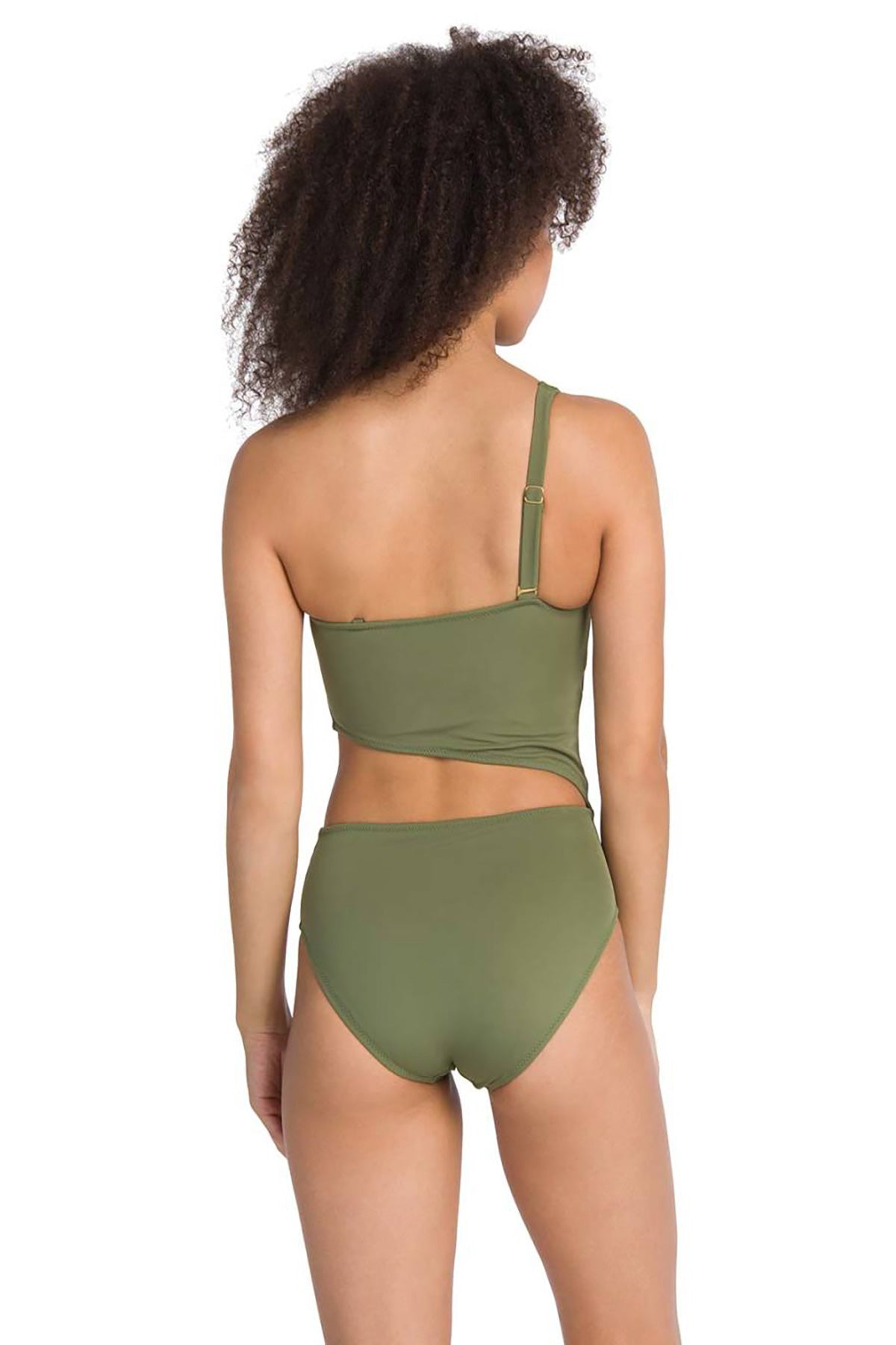 GREEN SWIMSUIT