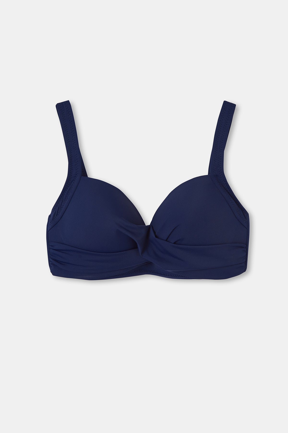 Lacivert Kaplı Bikini Üst