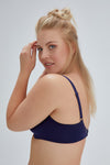 NAVY BRA