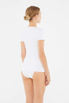 WHITE BASIC UNDERWEAR TOP