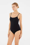 BLACK BASIC UNDERWEAR TOP