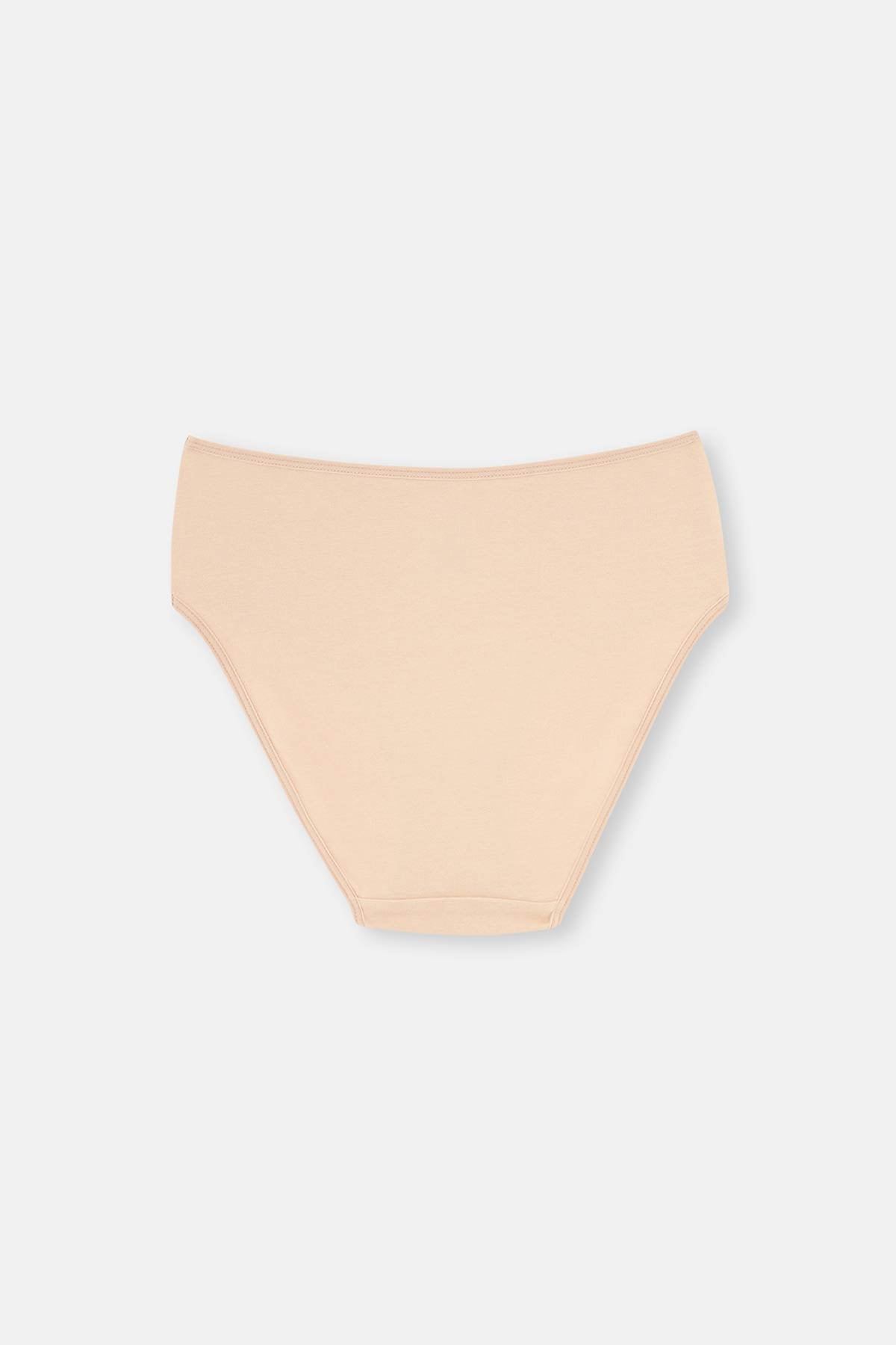 Siyah-Beyaz-Ten Yüksek Bel Slip 3'lü