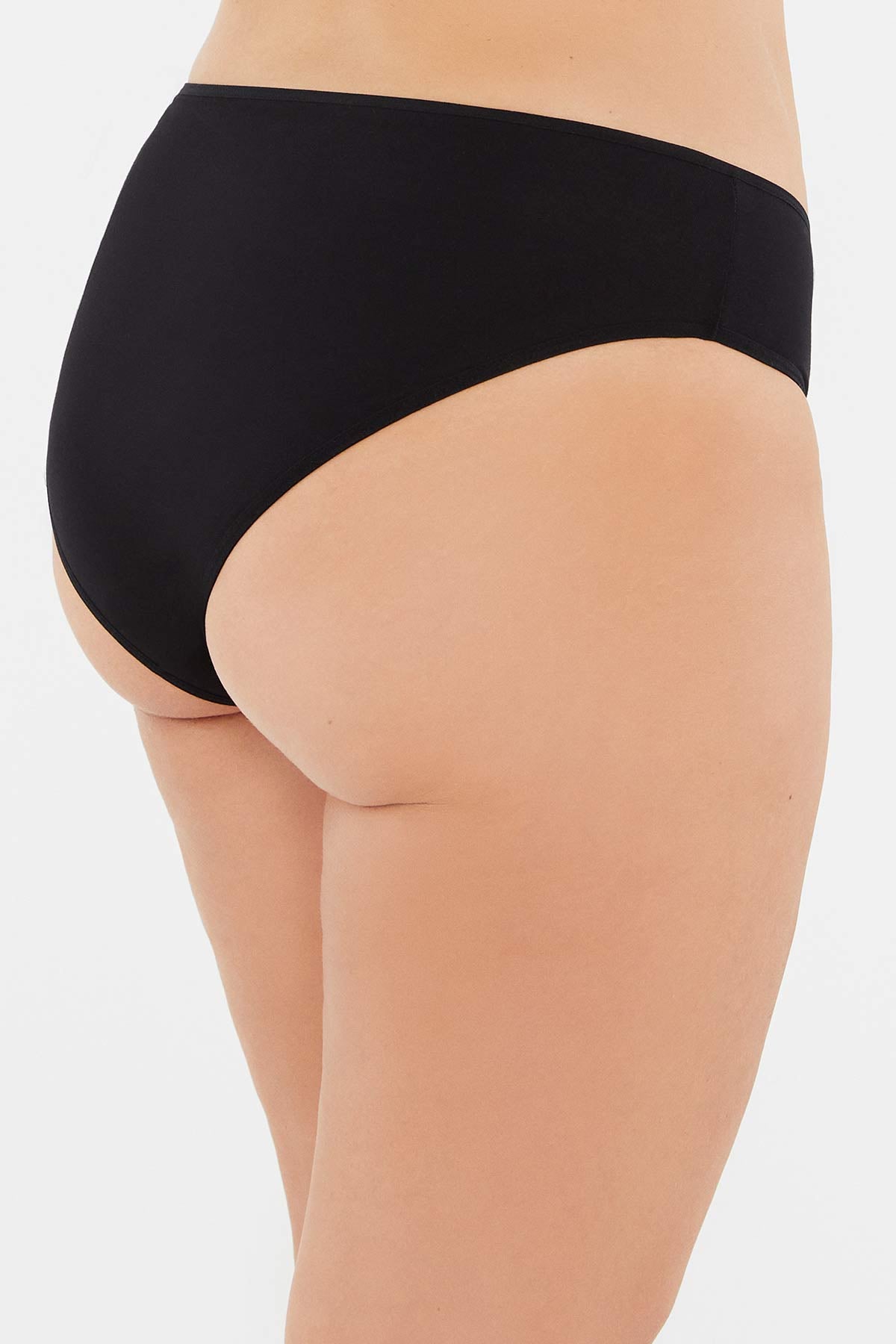 Siyah Yüksek Bel Slip 3'lü