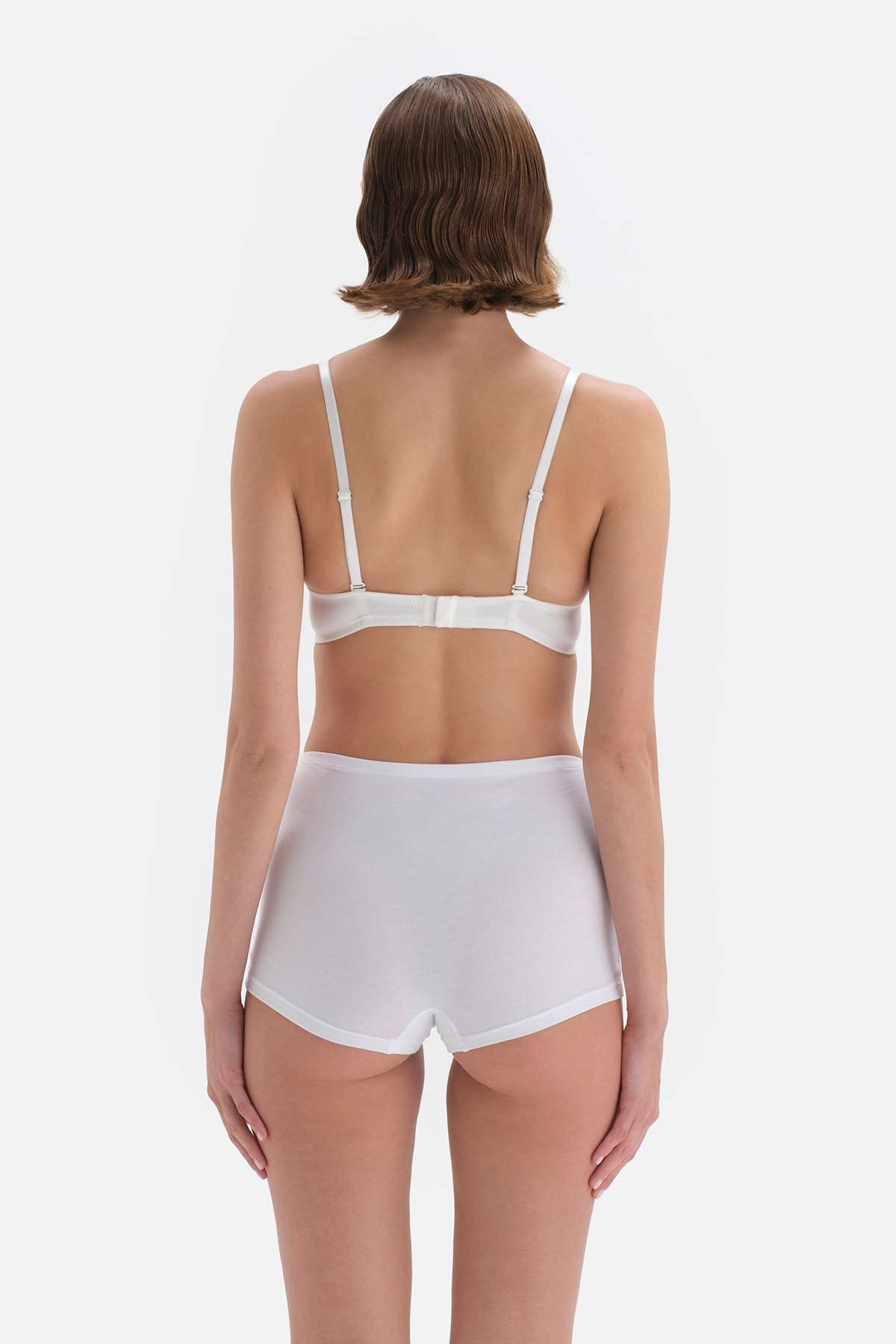 WHITE BASIC UNDERWEAR BOTTOM