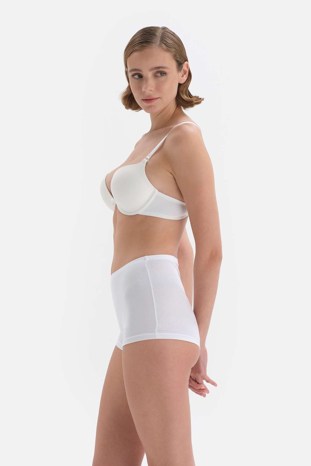 WHITE BASIC UNDERWEAR BOTTOM