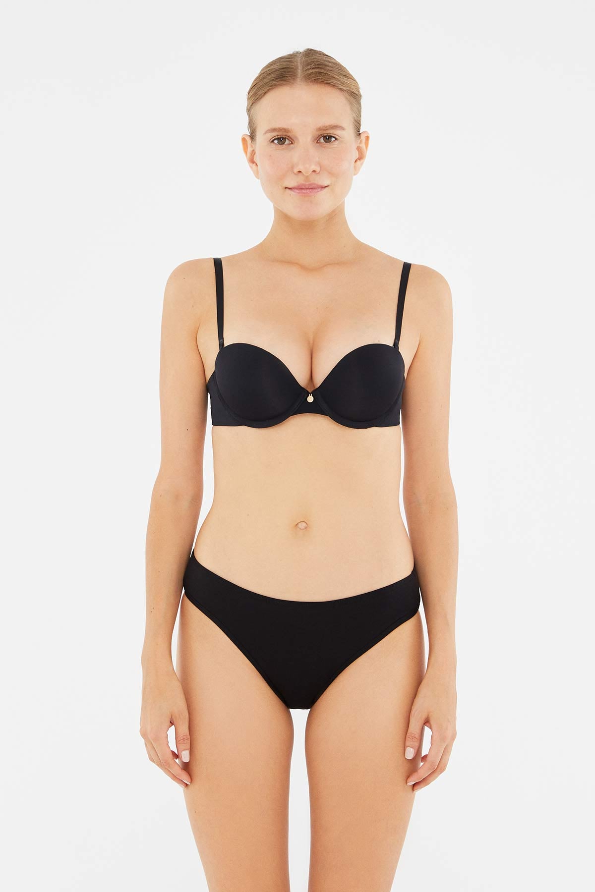 BLACK BASIC UNDERWEAR BOTTOM