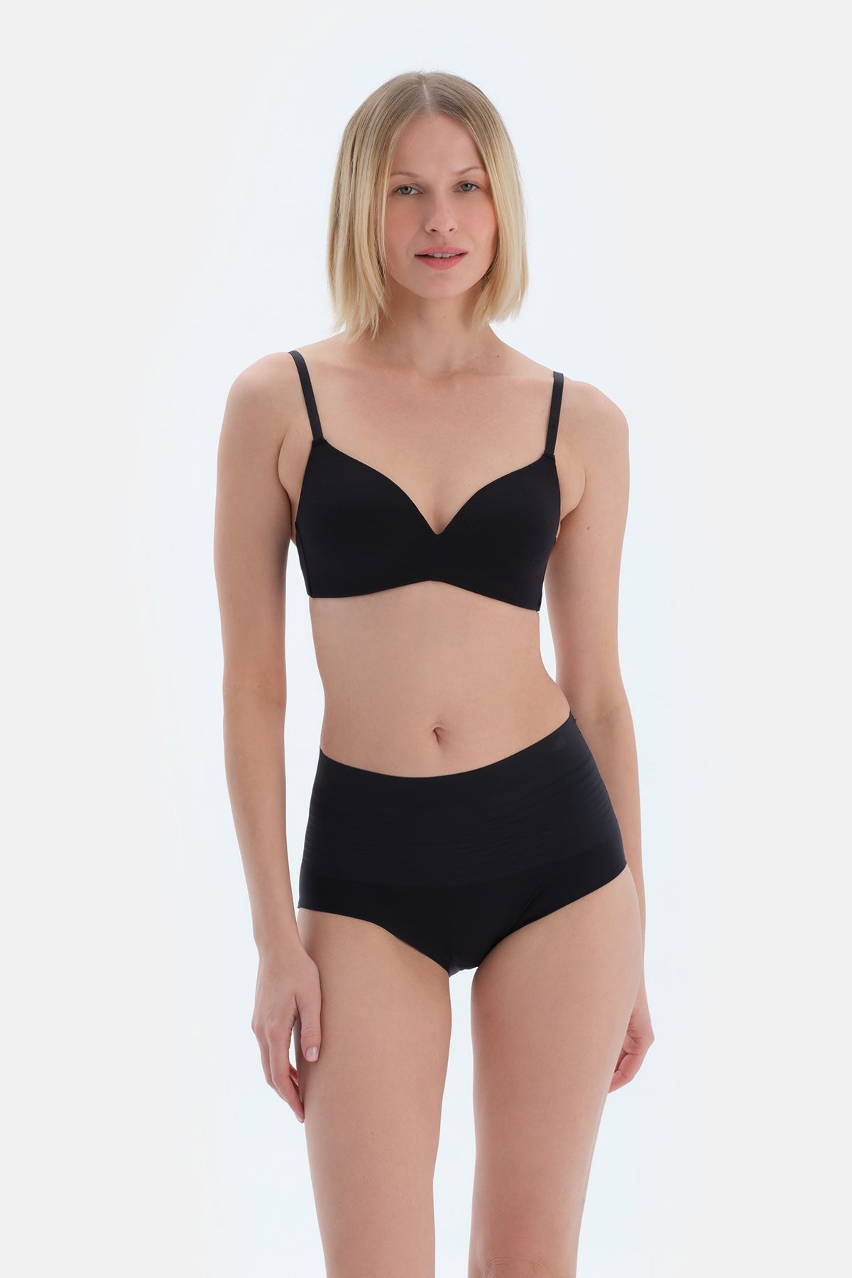 Siyah Medium Külot Korse