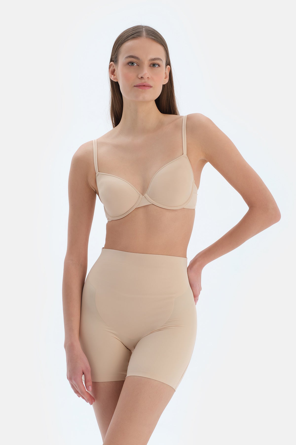 Ten Medıum Yüksek Bel Şort Korse