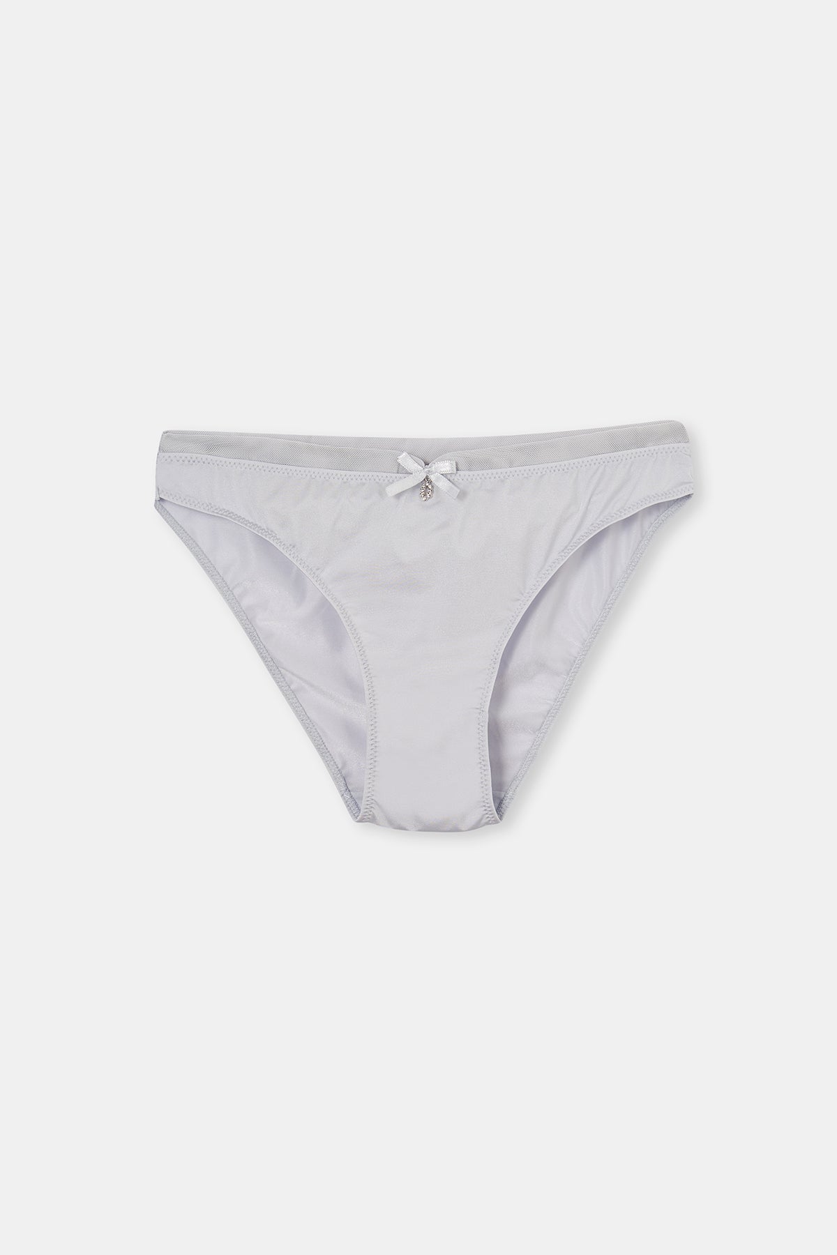 Gri Elsa Düşük Bel Slip