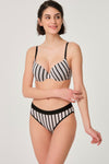 BLACK - BEIGE BASIC UNDERWEAR BOTTOM