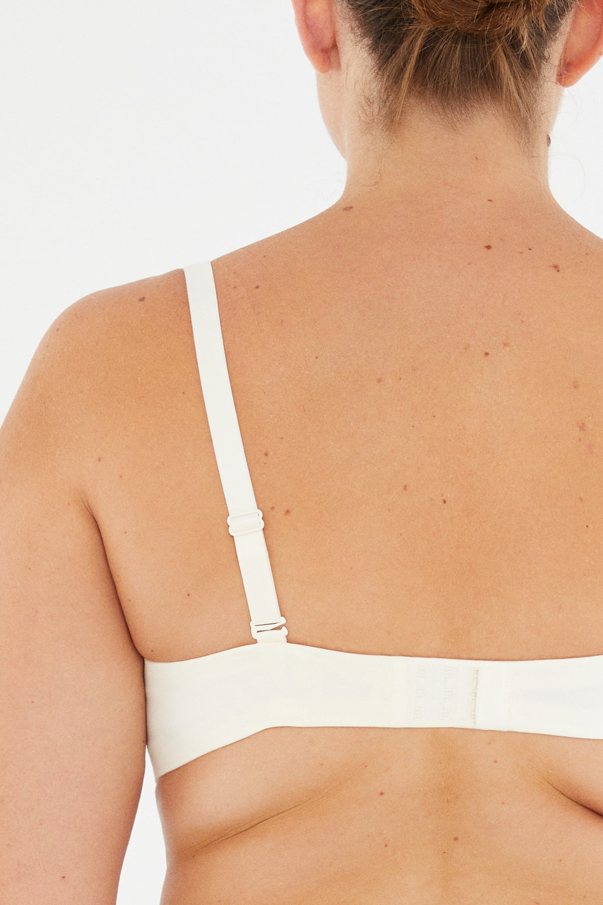 Ekru Calla Straplez Desteksiz Sütyen