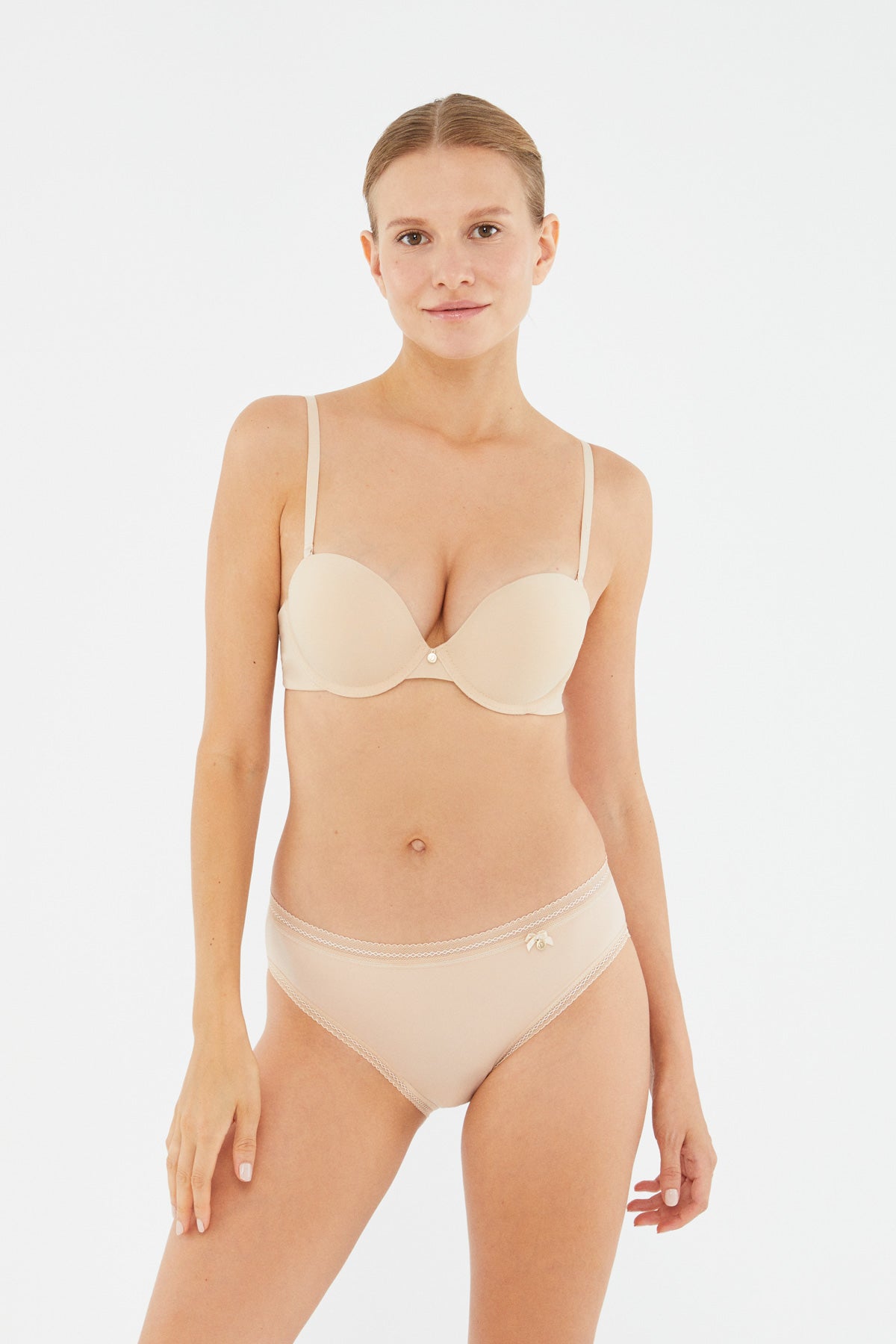 Ten Julia Straplez Push-Up Destekli Sütyen