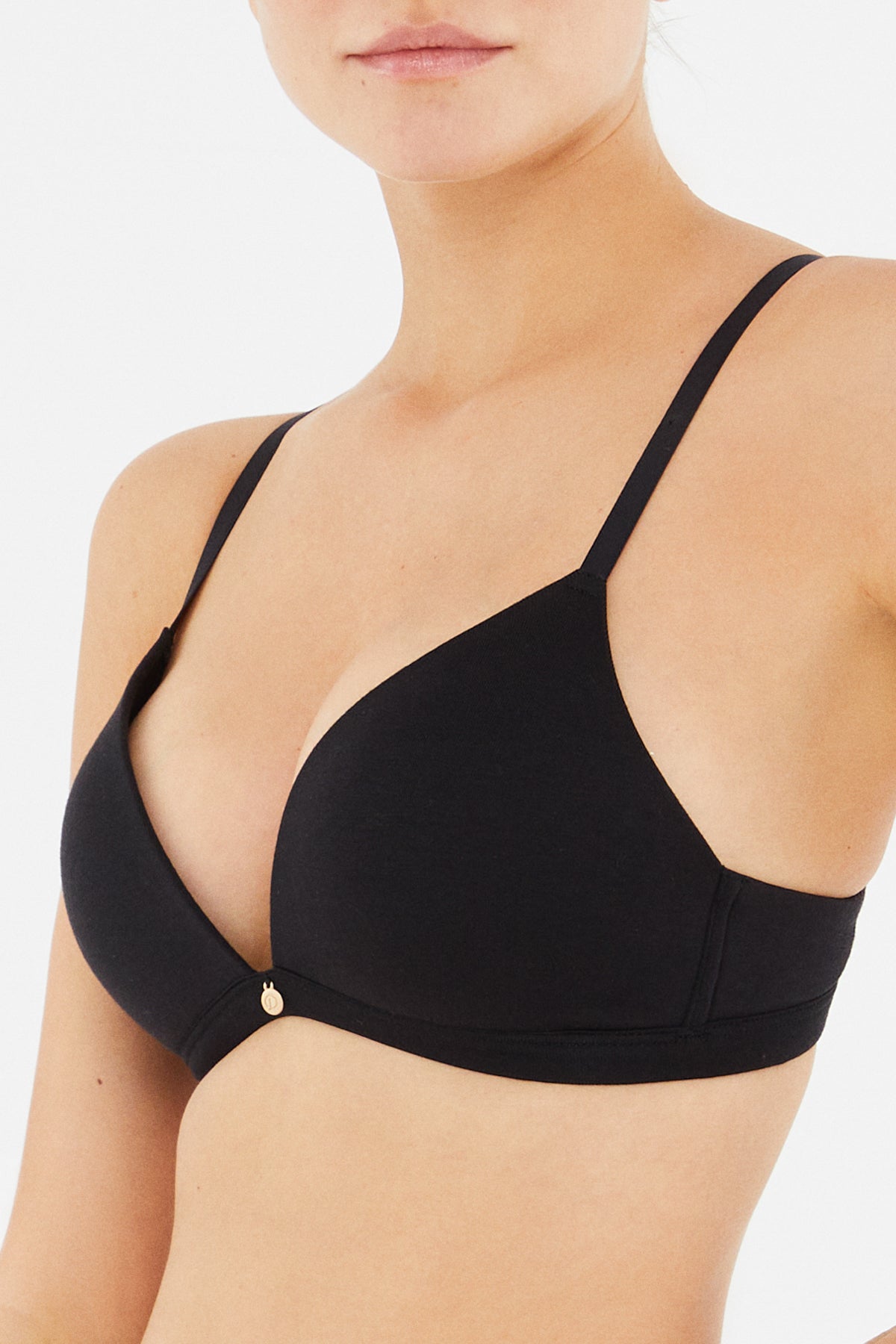 Siyah Laurel Soft Balensiz Sütyen