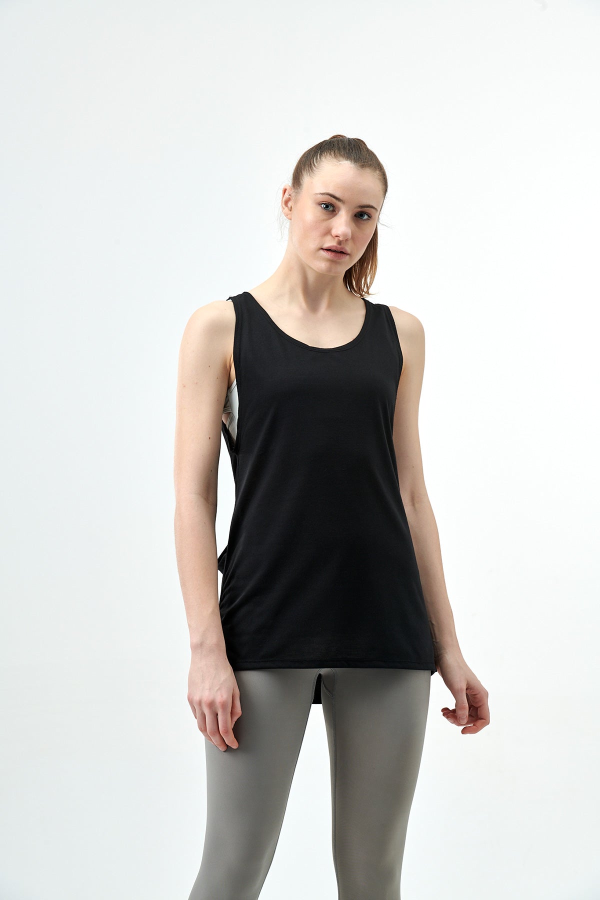 BLACK ONE PIECE TOP- ONE PIECE BOTTOM