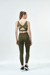 KHAKI ONE PIECE TOP- ONE PIECE BOTTOM