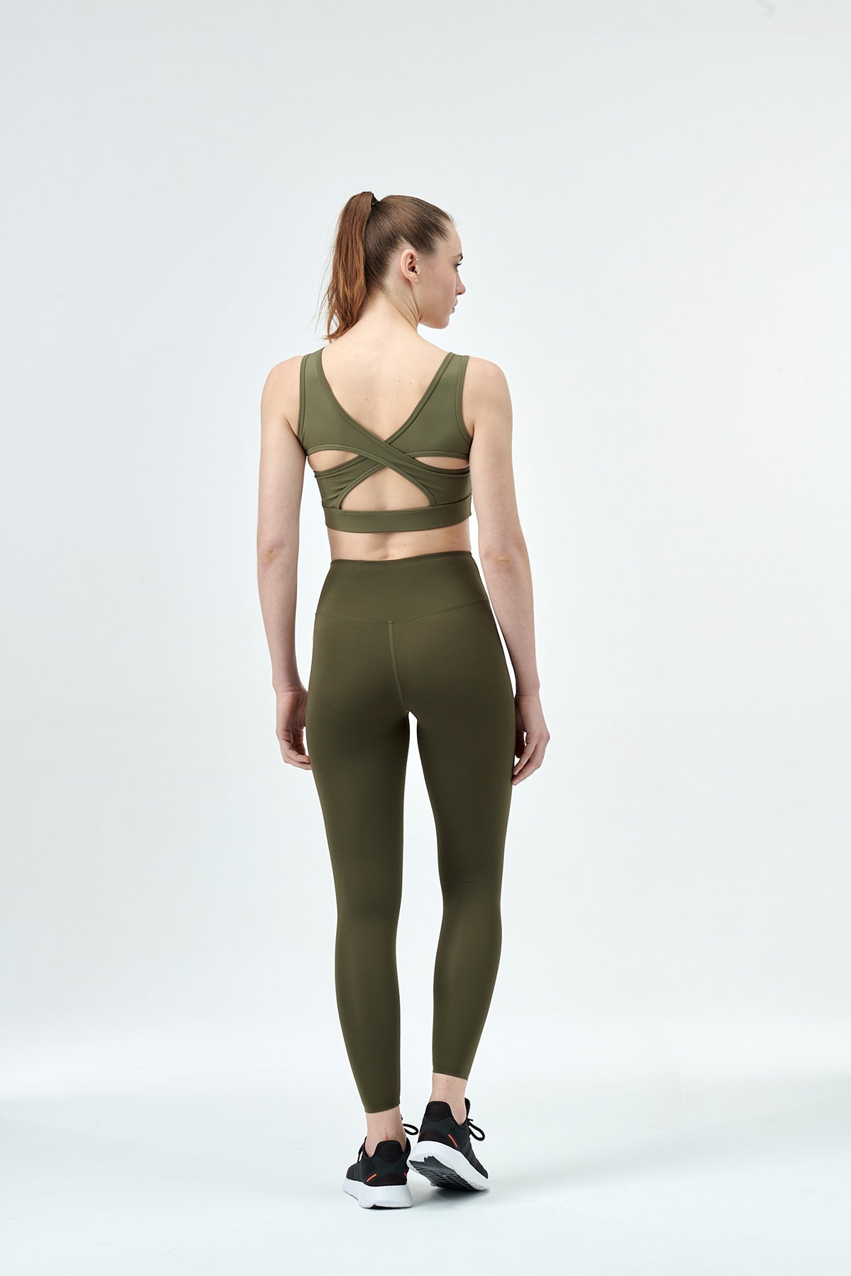 KHAKI ONE PIECE TOP- ONE PIECE BOTTOM
