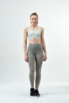 GREY ONE PIECE TOP- ONE PIECE BOTTOM