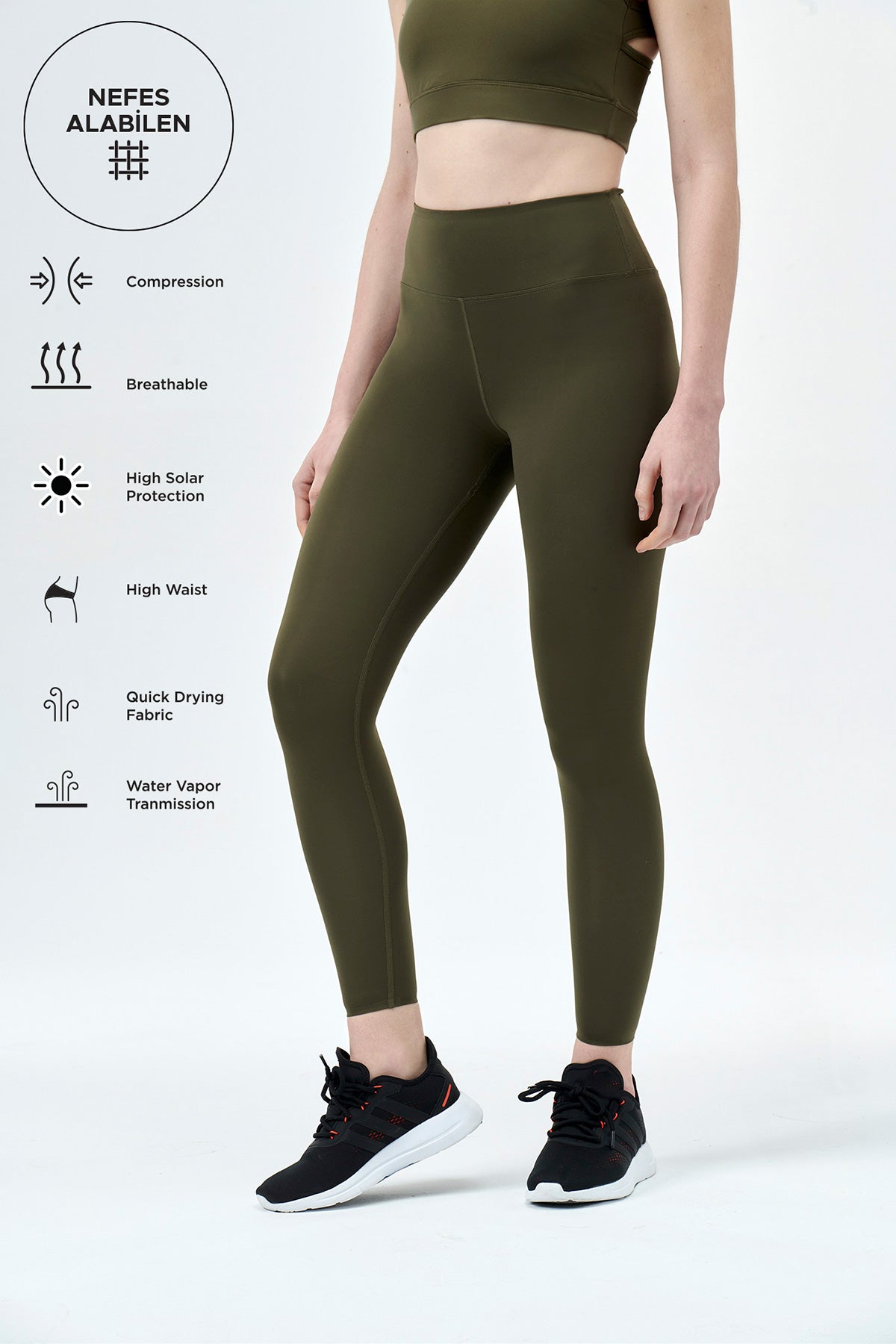 KHAKI ONE PIECE TOP- ONE PIECE BOTTOM