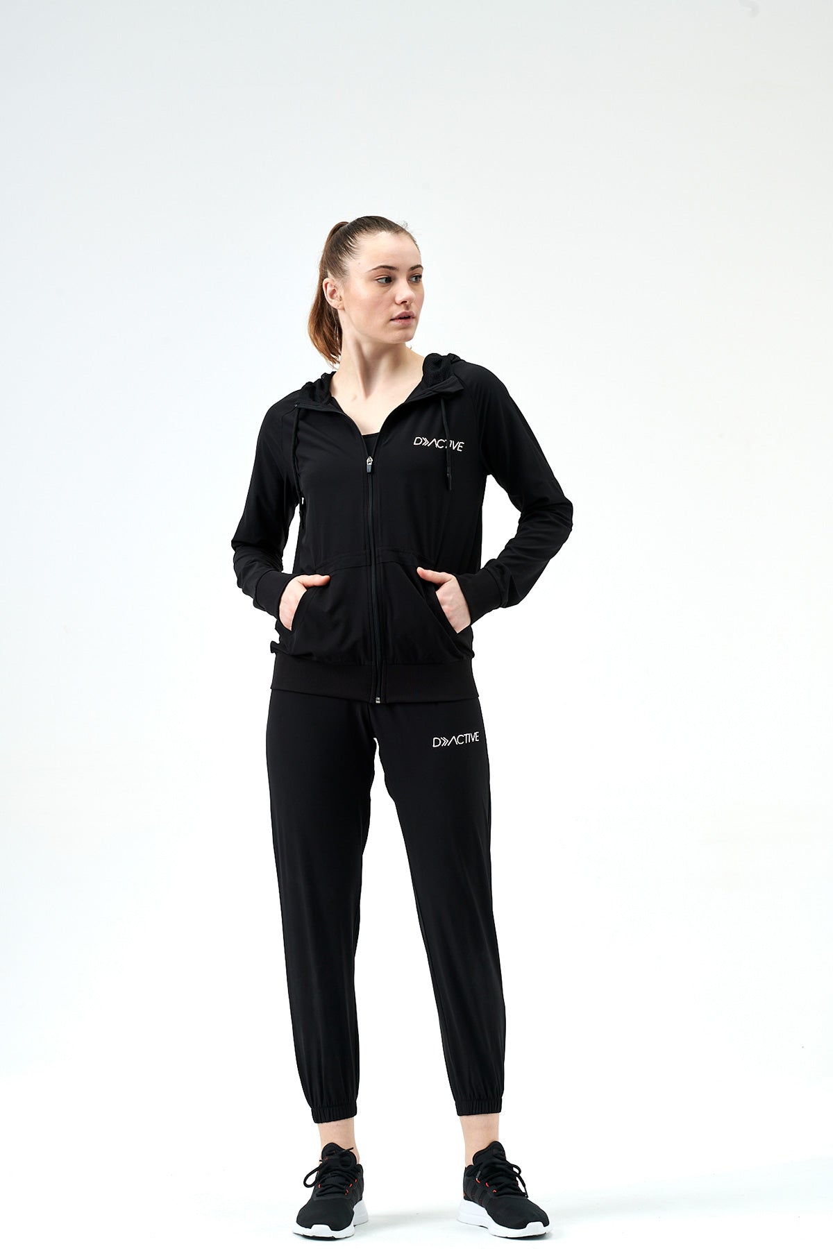 BLACK ONE PIECE TOP- ONE PIECE BOTTOM