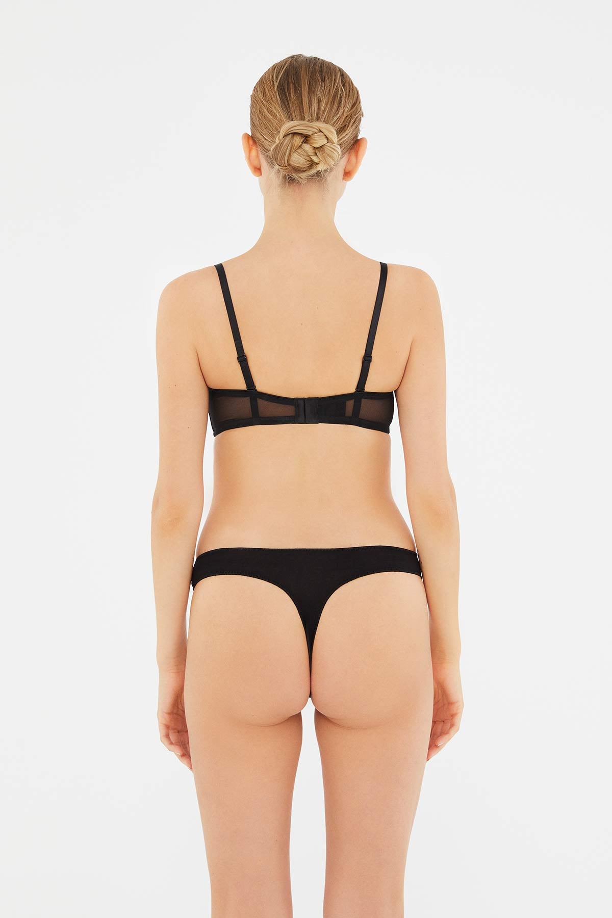 Siyah 2'li Modal Brazilian Külot