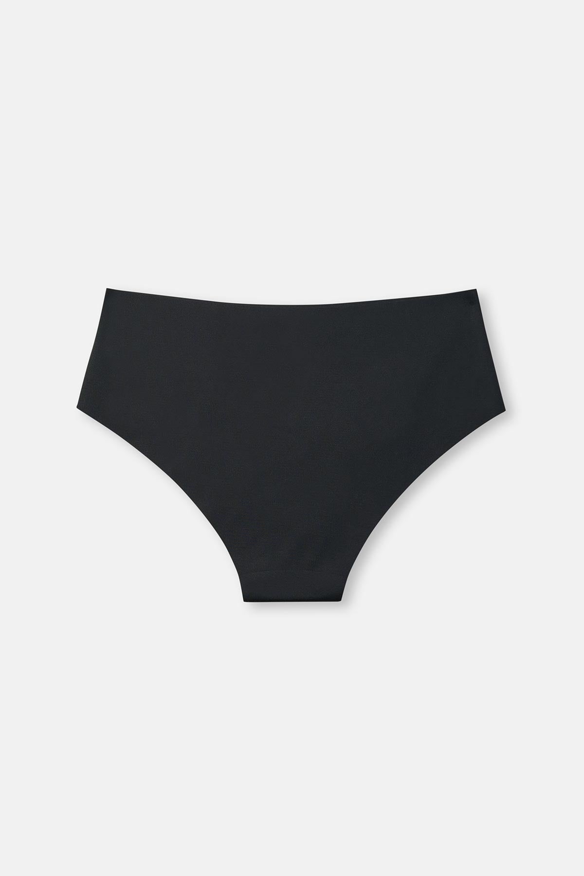 Siyah Lazer Kesim Hipster Külot