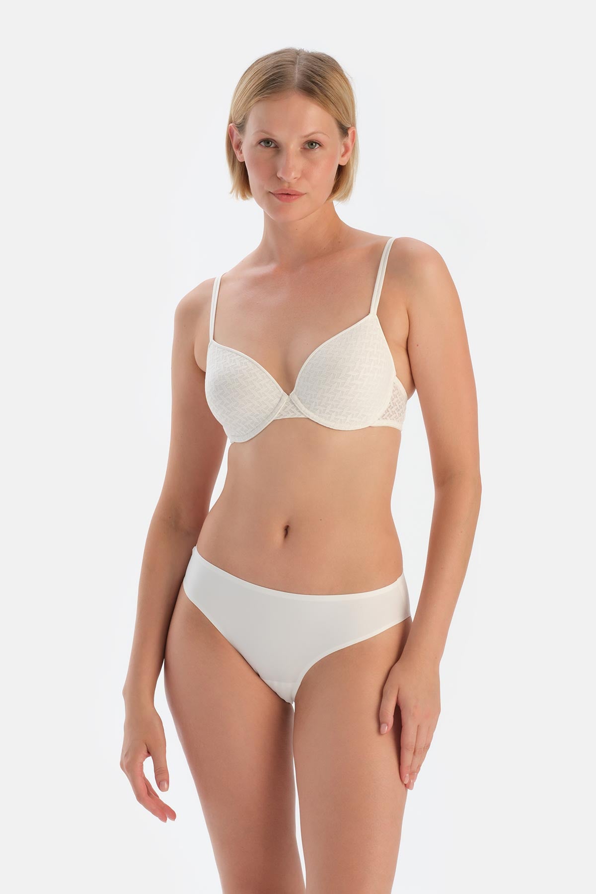 White BASIC UNDERWEAR BOTTOM