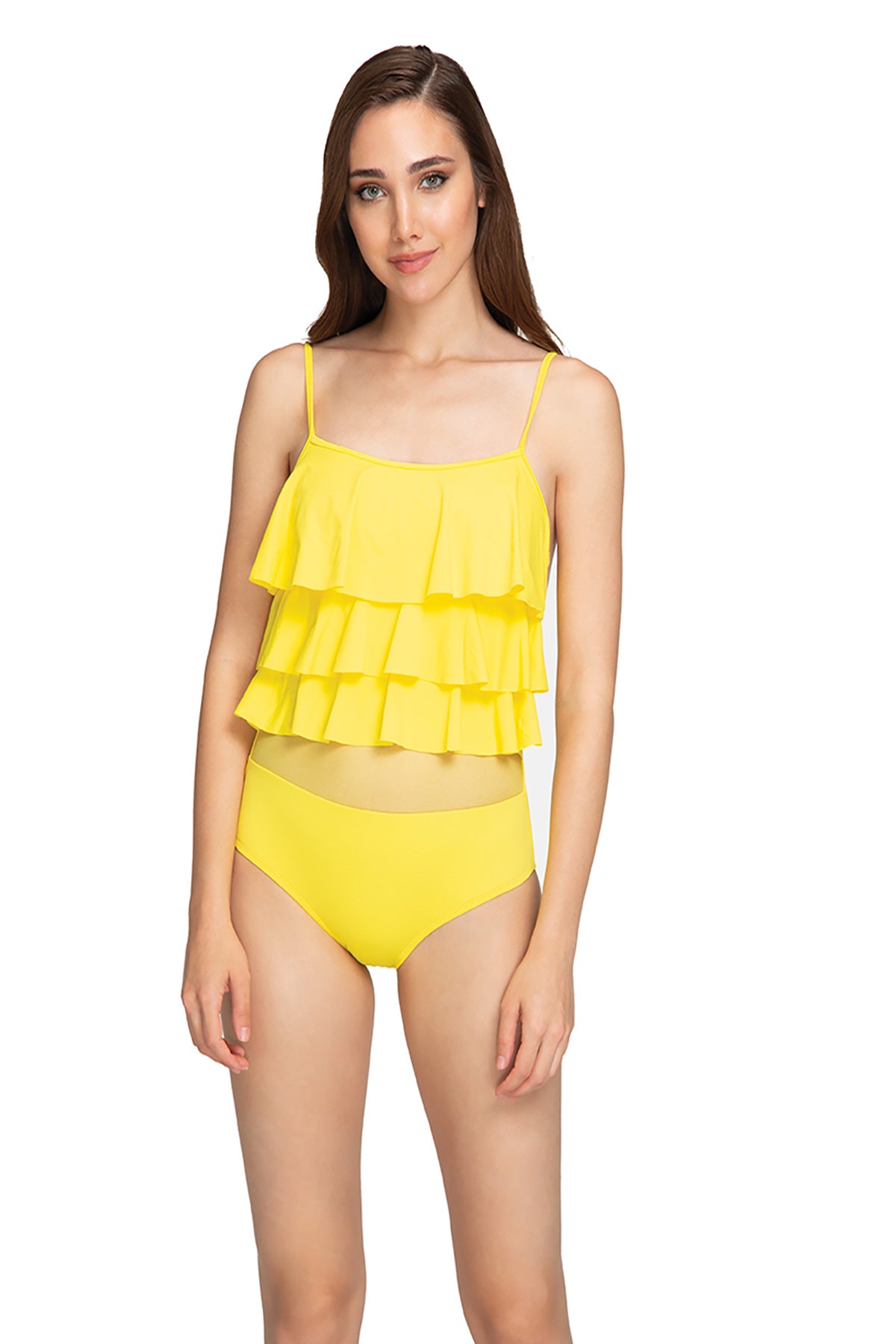 YELLOW SWIMSUIT