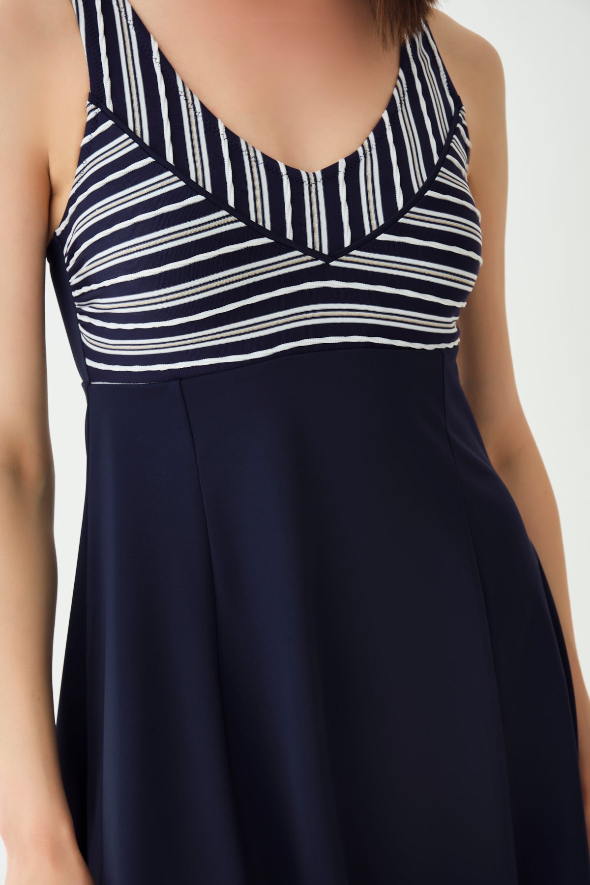 NAVY DRESS SWIMSUIT