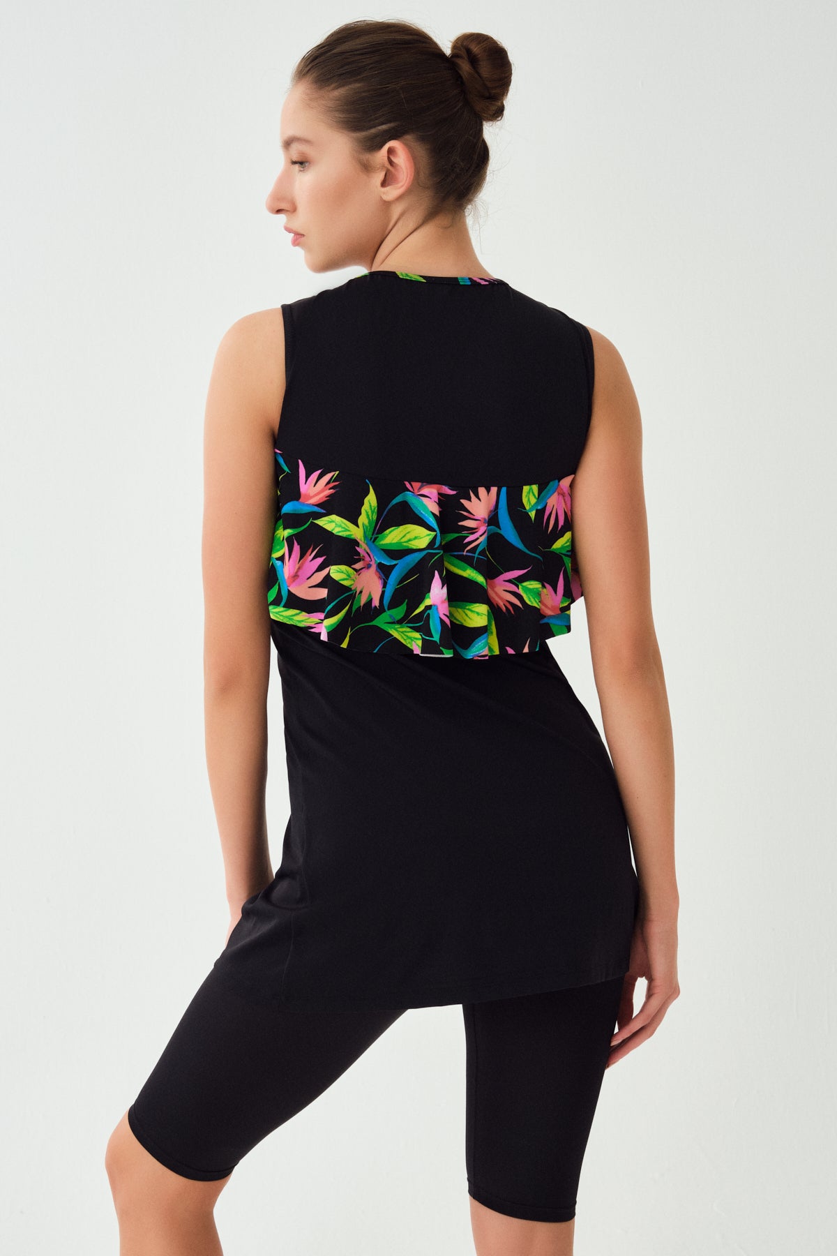 BLACK DRESS SWIMSUIT