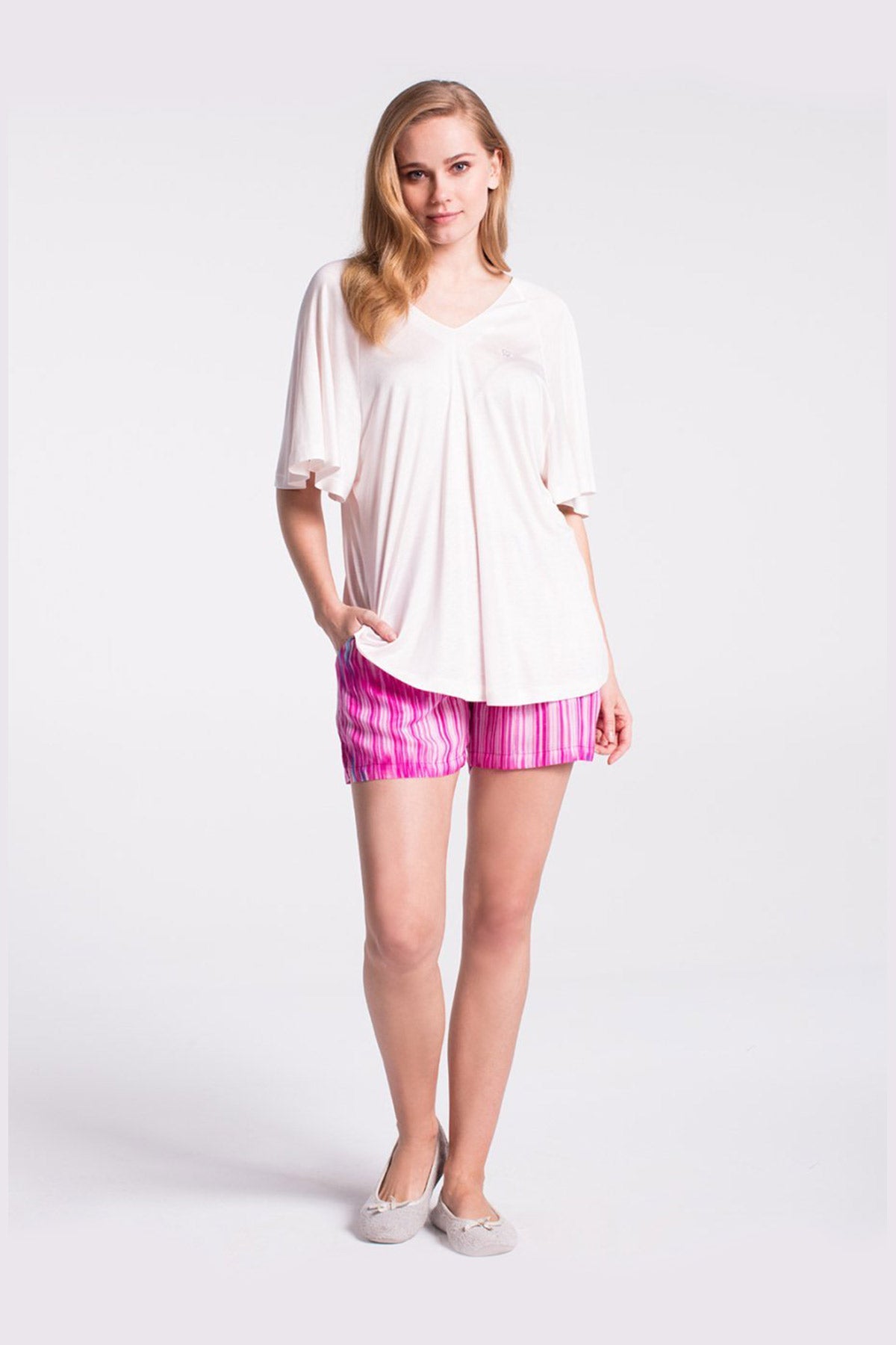 LIGHT PINK PYJAMA SET